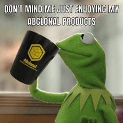 Dont mind me just enjoying my abclonal products