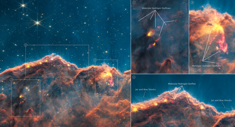 JWST Cosmic Cliffs